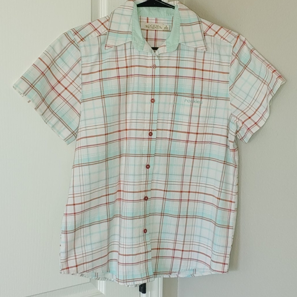 Rockies button up shirt sleeve